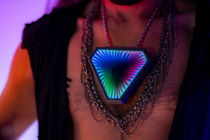Infinity Mirror Necklace